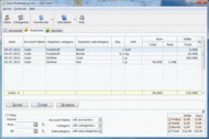 Home bookkeeping Lite screenshot